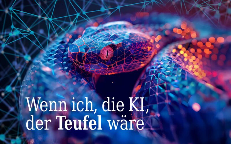 Wenn ich, die KI,  der Teufel wäre  … das Denken der nächsten Generation zerstören