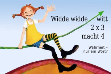 Widde widde witt 2 x 3 macht 4