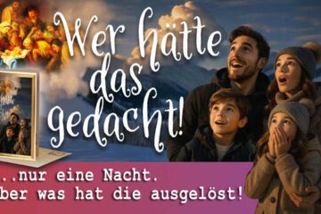 Wer hätte das gedacht!  Weihnachtsgruß 25