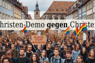 Christen-Demo gegen Christen