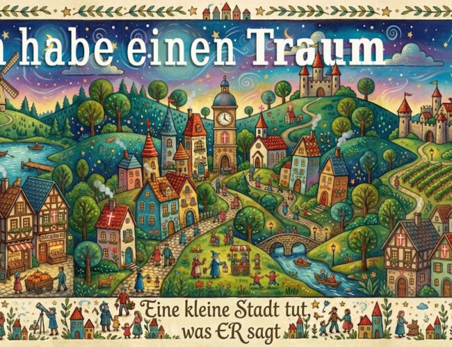Ich habe einen Traum: Eine Stadt tut, was Er sagt