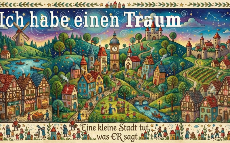 Ich habe einen Traum: Eine Stadt tut, was Er sagt