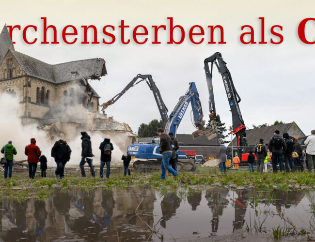 Kirchenstreben als Chance